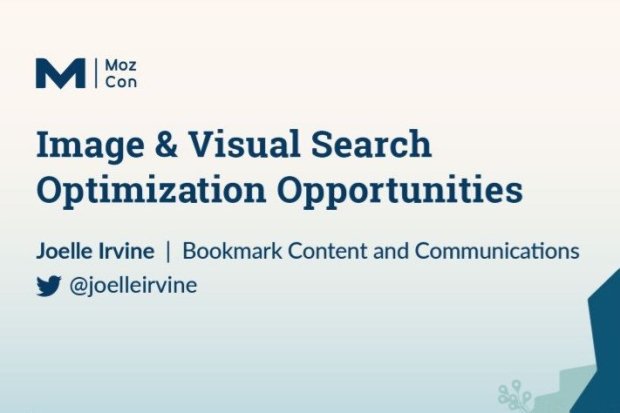 Joelle Irvine Visual Search presentation at MozCon